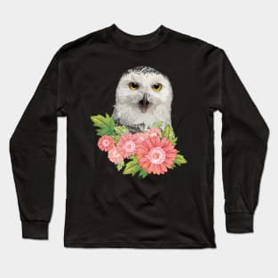 Snowy owl Long Sleeve T-Shirt